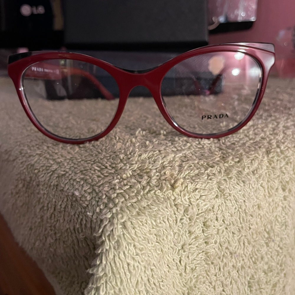 Authentic Prada eyeglasses for women.